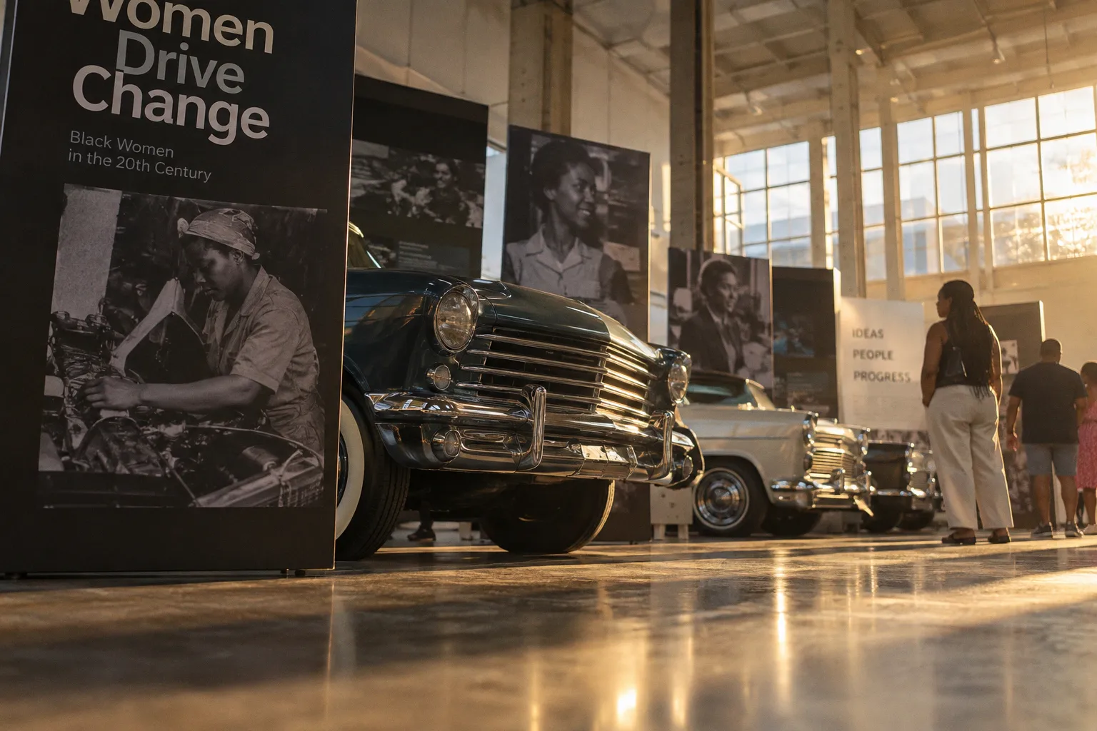 Traveling exhibit highlights Black women's contributions in 20th century through cars