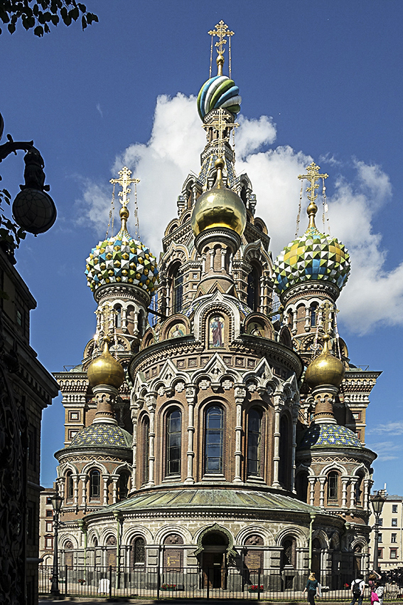 Zarenstadt Sankt Petersburg - Kathedralen ErlöserKirche, Blutskirche