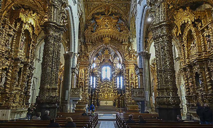 PORTO die barocke Stadt am Douro Igreja de São Francisco