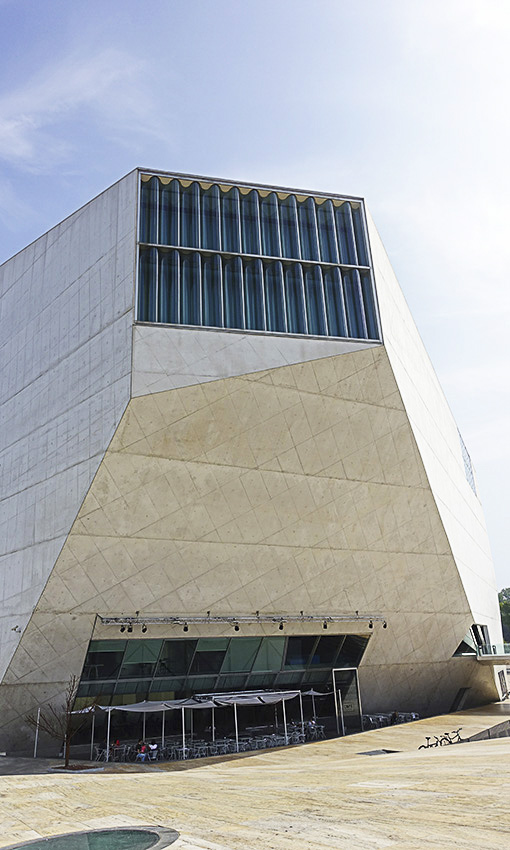 Casa da Musica Porto außen Detail