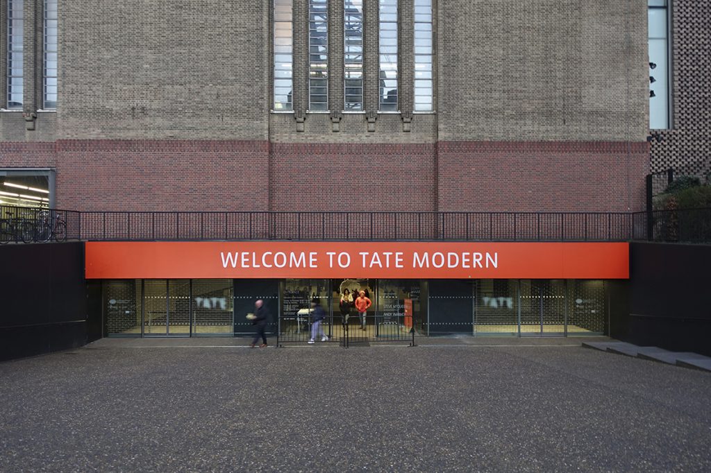 Tate Modern London Eingang