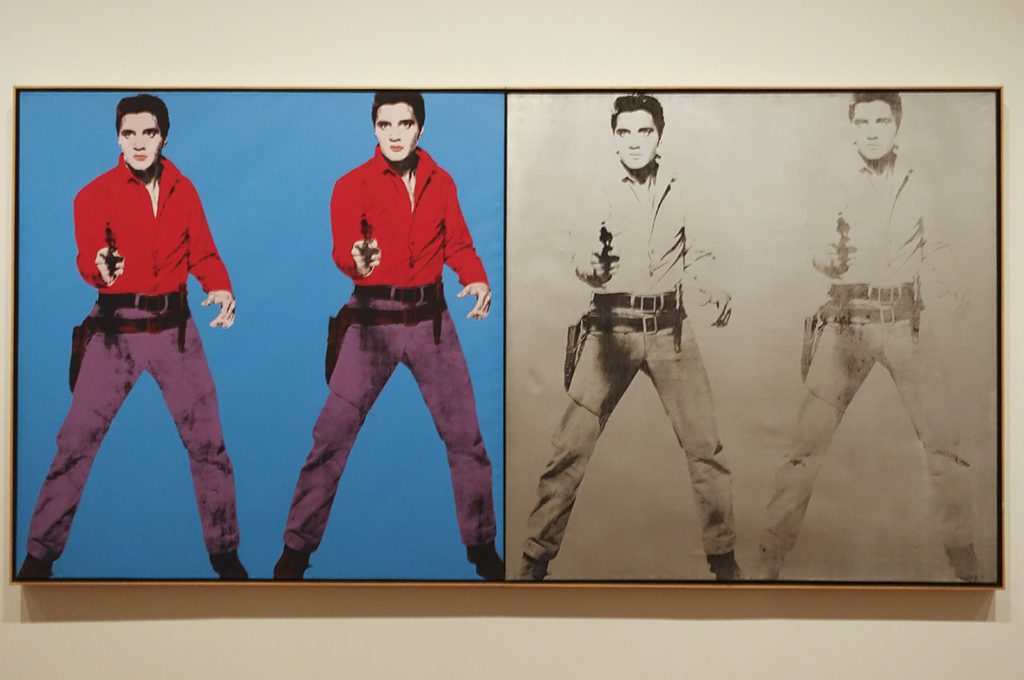 Andy Warhol im Tate Modern London Elvis I and II 1964