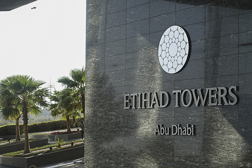 Abu Dhabi Stadt Hotel Etihad Towers