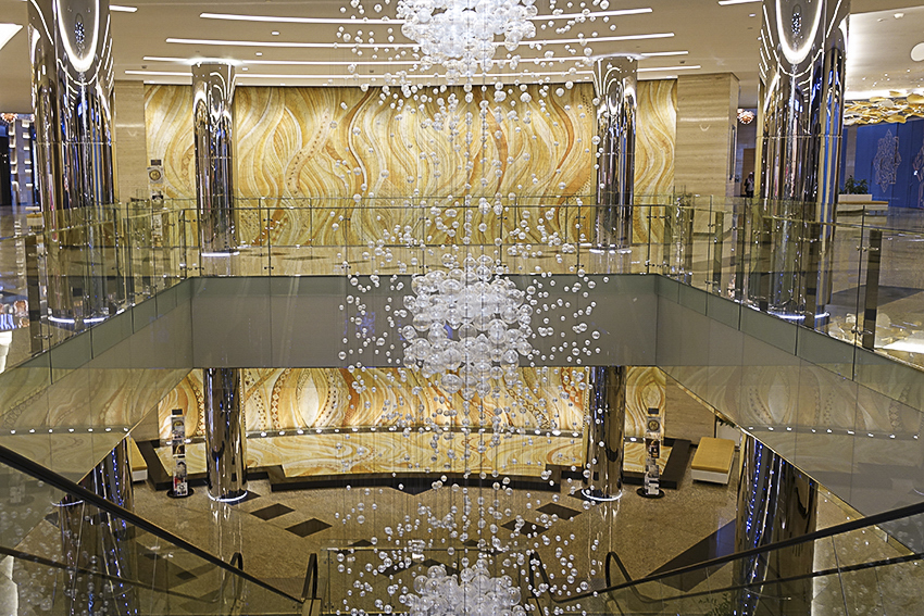 Abu Dhabi Stadt Hotel innen
