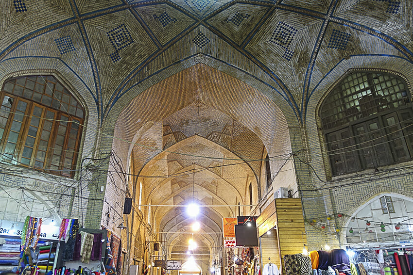 Basar Shiraz Deckengewölbe