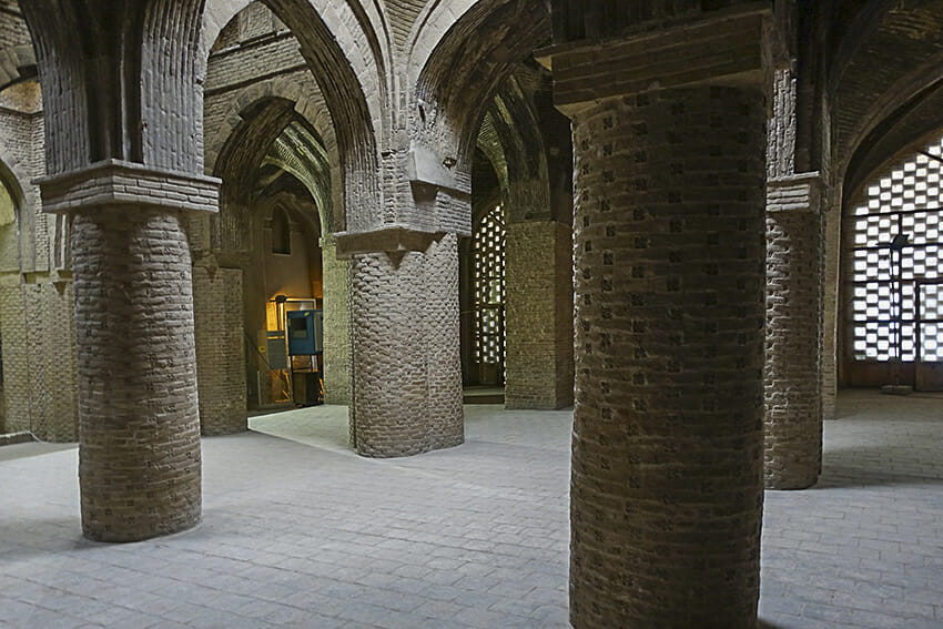 Freitagsmoschee Isfahan Säulenhalle