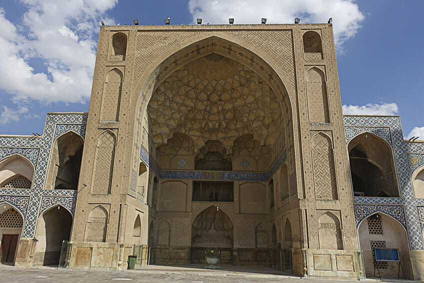 Freitagsmoschee Isfahan Eingang