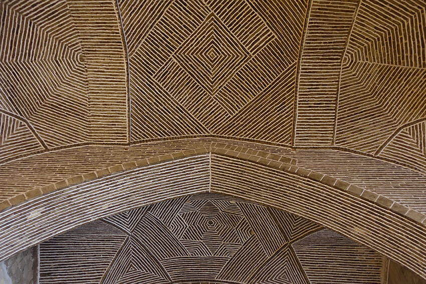 Freitagsmoschee Isfahan grafische Decke