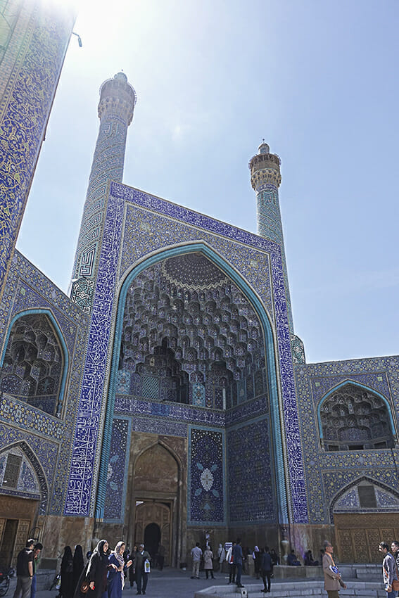 Imam Moschee Türme Eingang
