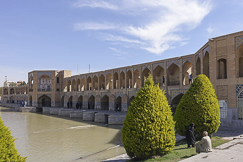 Isfahan Isfahan Pol-e Chadschu Brücke