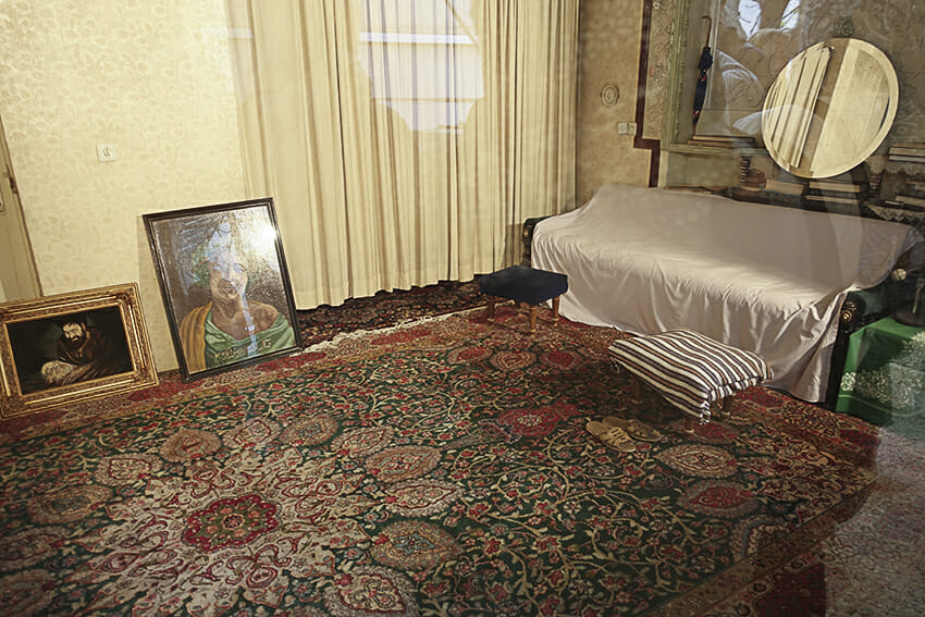 Khomeini Wohnhaus Besuchsraum