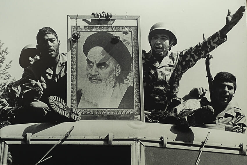 Photo Khomeini kommt zurück nach Teheran