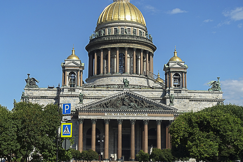 Zarenstadt Sankt Petersburg - Kathedralen Isaakkathedrale