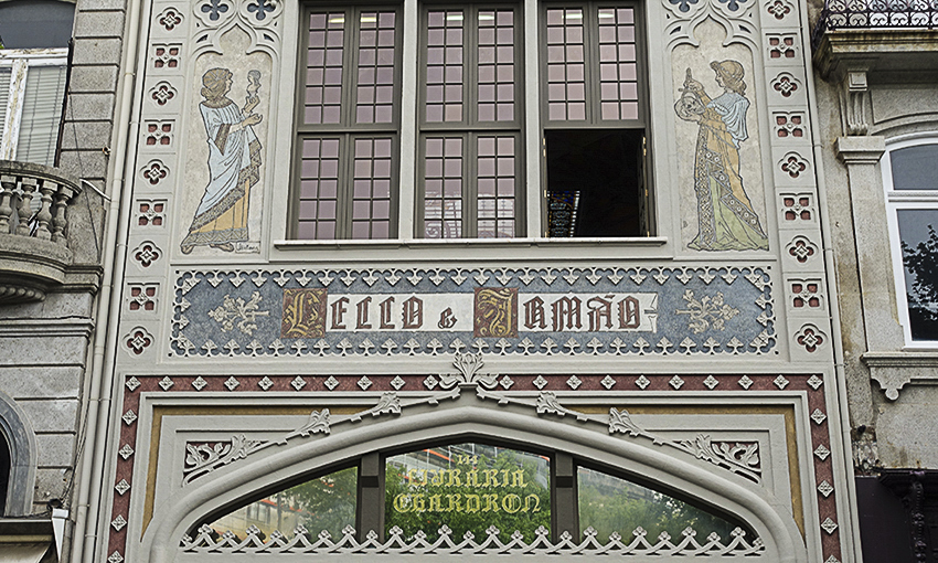PORTO die barocke Stadt am Douro Buchhandlung Lello & Irmão