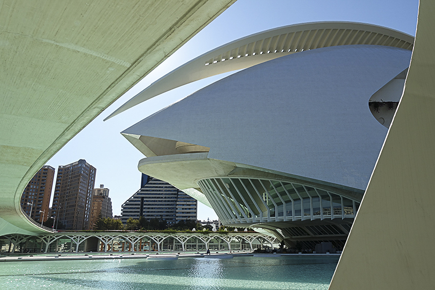 Oper Detail Valencia, Stadt der Künste und der Wissenschaften